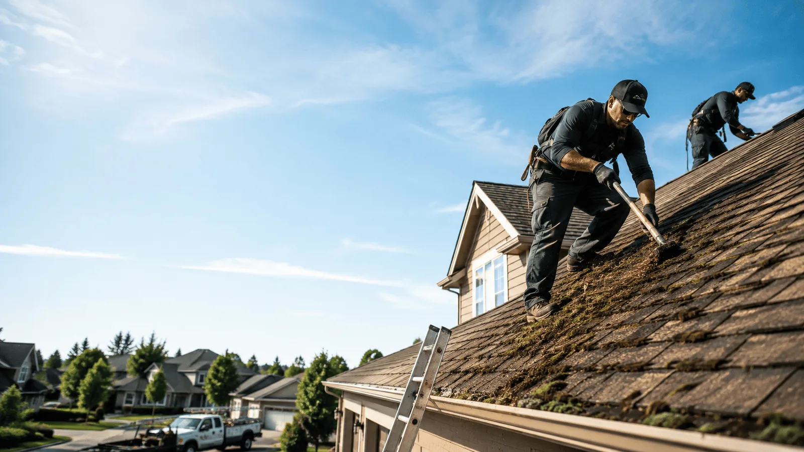 Roof Moss Removal in Kirklin, IN near me